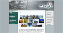 Desktop Screenshot of colorspol.cz