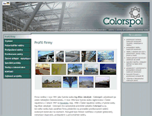 Tablet Screenshot of colorspol.cz